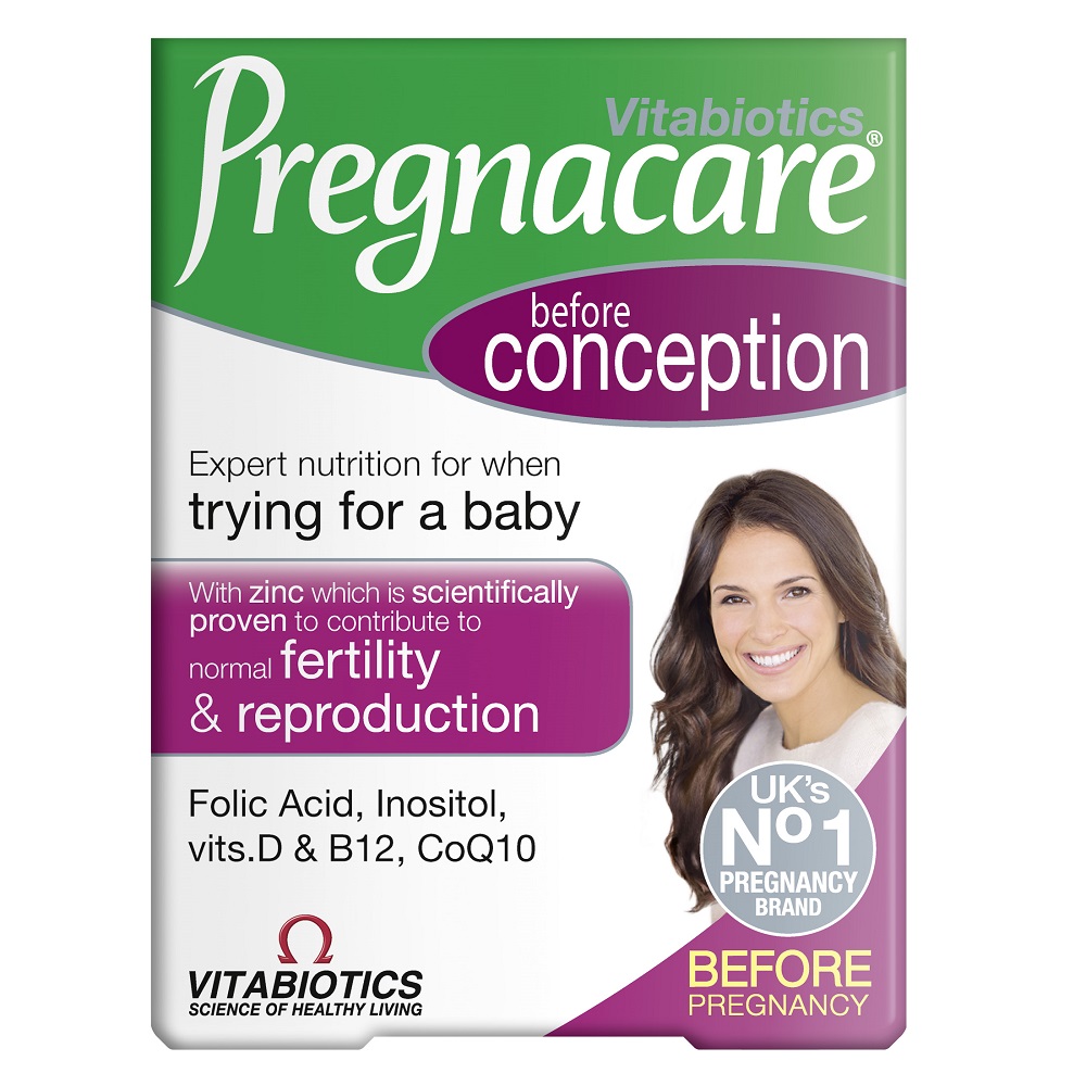 Vitabiotics Vitabiotics Pregnacare Before Conception suplement diety dla kobiet przed poczęciem dziecka 30 tabletek